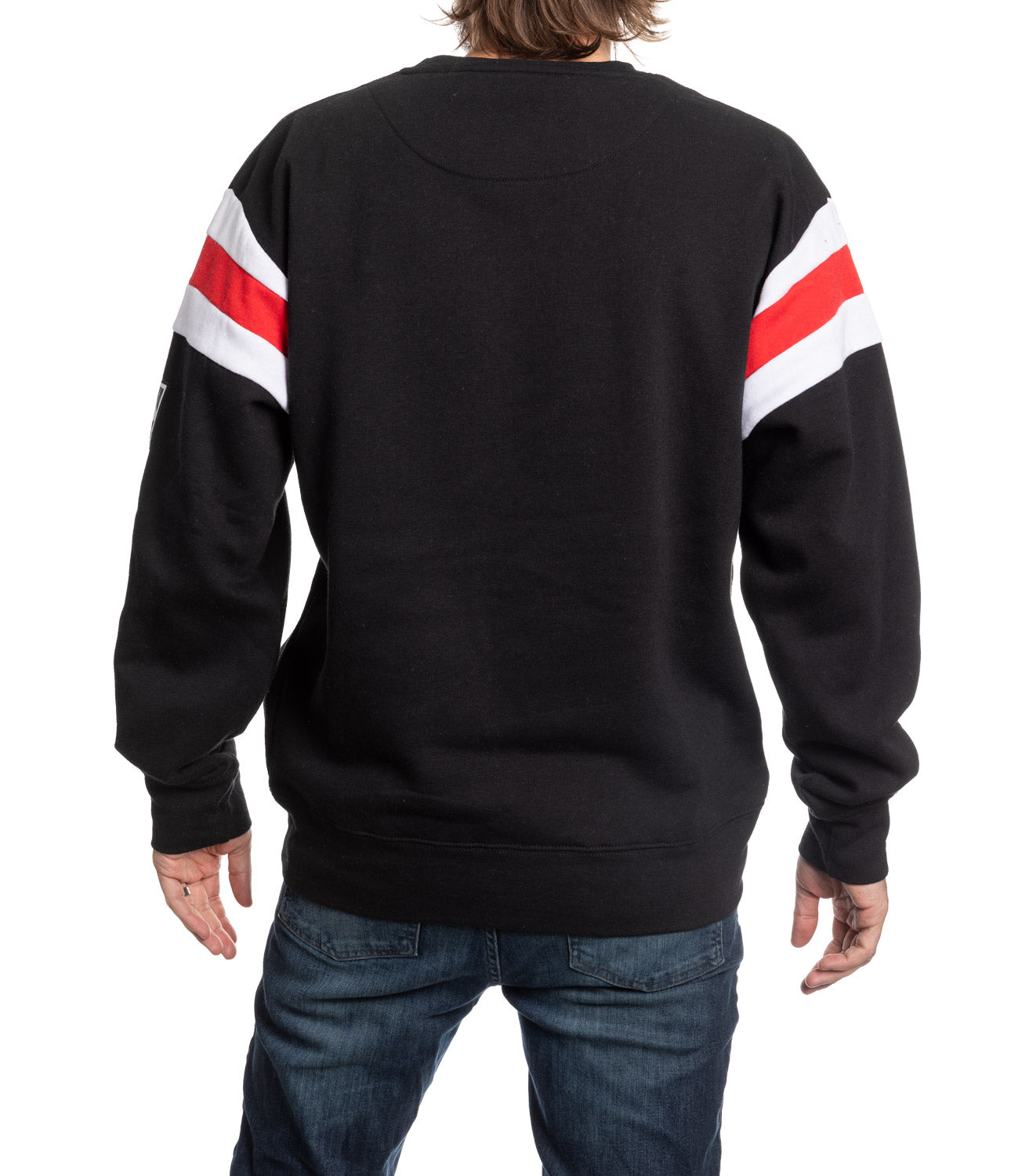 Chicago Blackhawks Varsity Retro Style Crewneck Sweater - Shopthatapp.ca