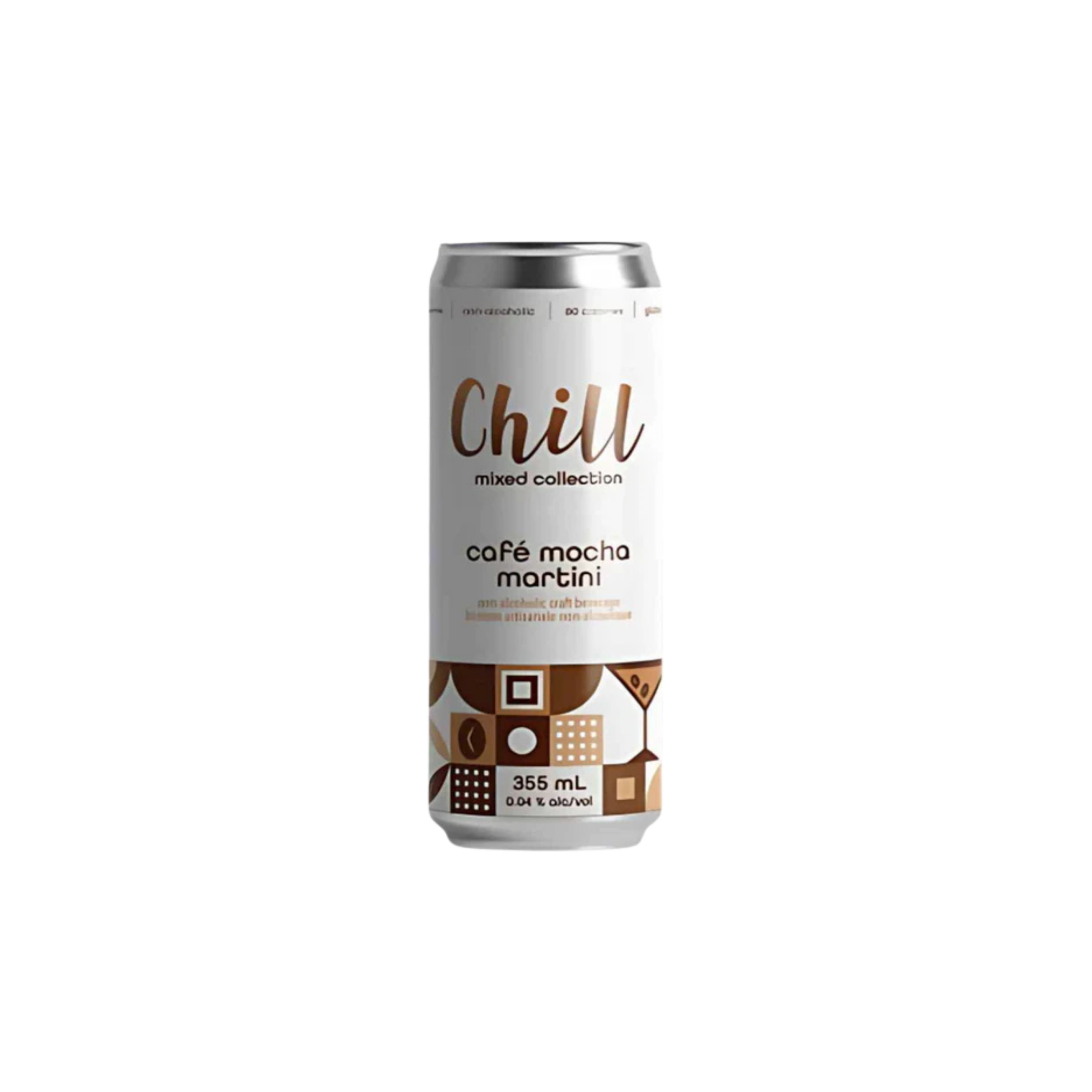 Chill Cafe Mocha Martini with NOA Amaretto Almond Liqueur