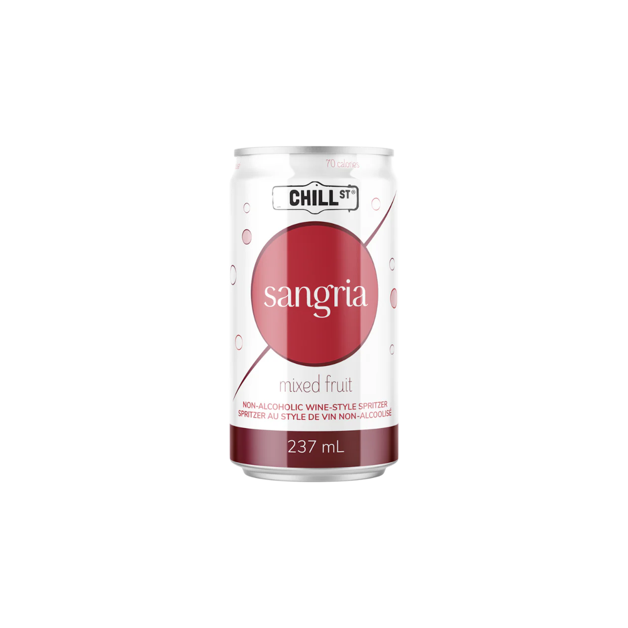 Chill St Sangria Mixed Fruit Spritzer - Refreshing Wine Beverage