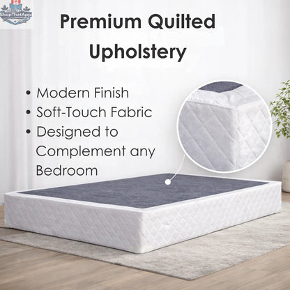 UltraFlex Mattress Oasis Hybrid mattress and box spring set with orthopedic eurotop, pocket coils, and pressure-relieving foam.