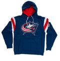 Columbus Blue Jackets Varsity Retro Style Hoodie - Shopthatapp.ca