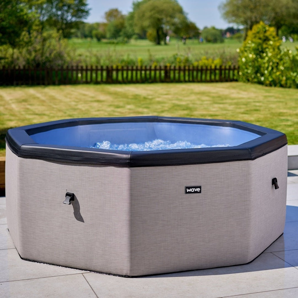 Wave | Como | 6-Person Eco Foam Hot Tub | Octagon | Built-In Integrated Heater - Www.Shopthatapp.ca