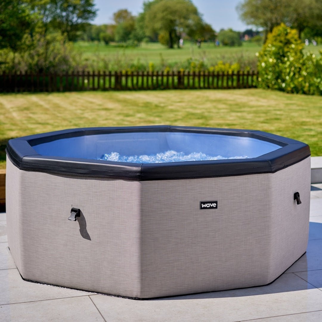 Wave | Como | 6-Person Eco Foam Hot Tub | Octagon | Built-In Integrated Heater - Www.Shopthatapp.ca