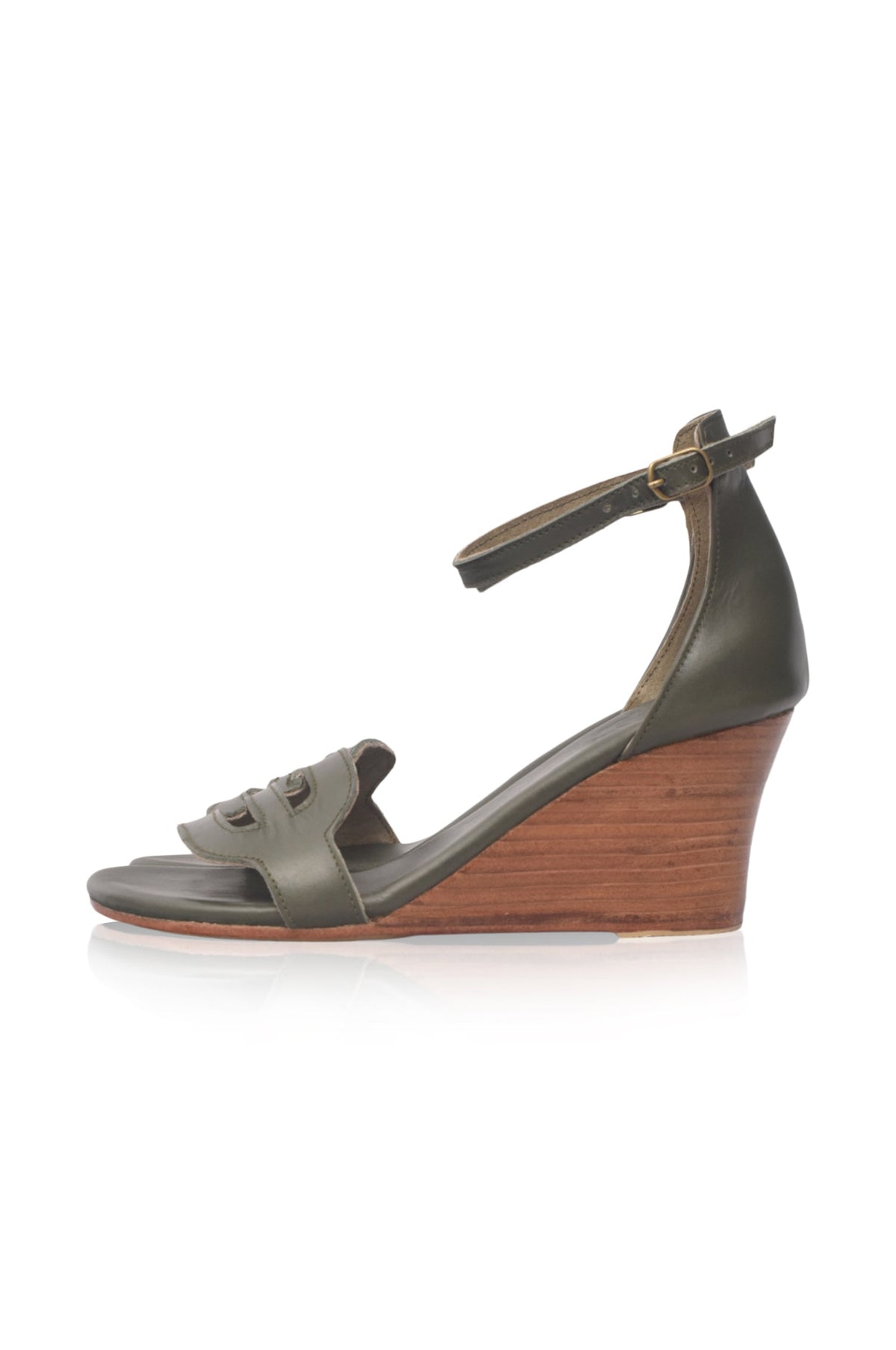 Como Wooden Wedge Sandals--www.Shopthatapp.ca-ELF
