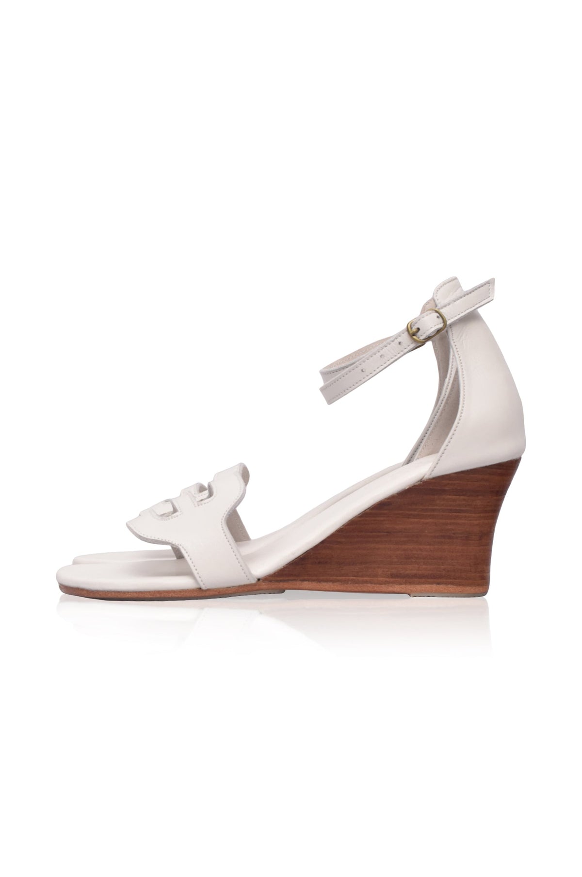 Como Wooden Wedge Sandals--www.Shopthatapp.ca-ELF