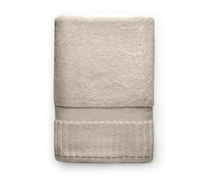 Skylark+Owl Canada Zenith Turkish bath towel, large soft towel with textured weave, shown in a neutral color on a white background.