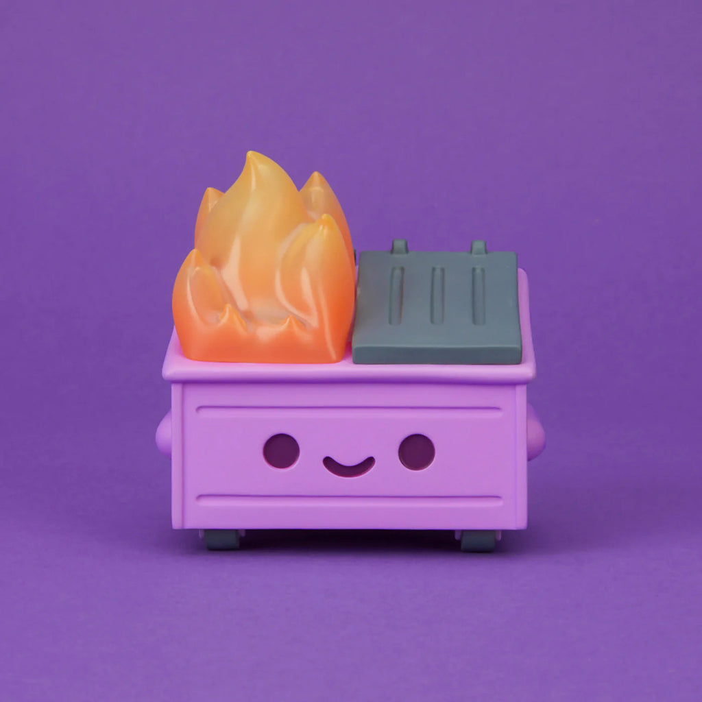 Dumpster Fire - Cough Syrup Purple Vinyl Figure - Www.Shopthatapp.ca