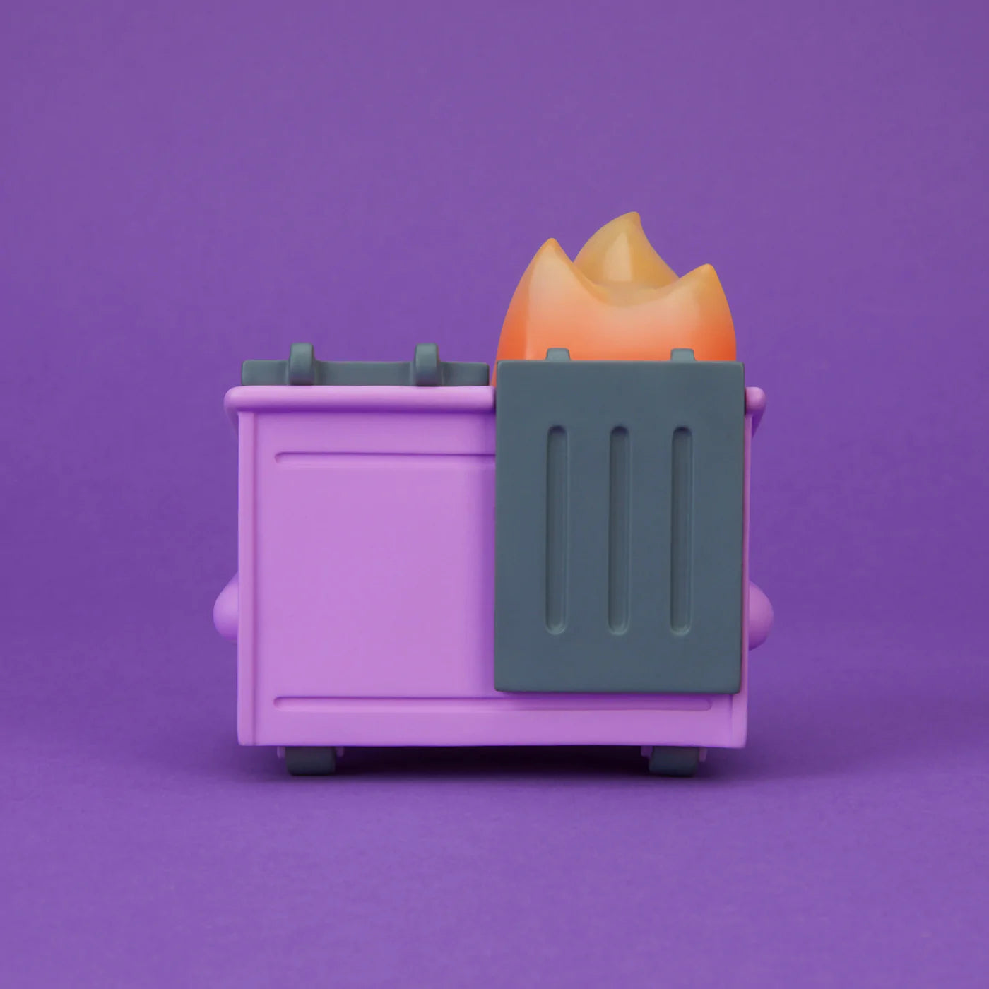 Dumpster Fire - Cough Syrup Purple Vinyl Figure - Www.Shopthatapp.ca