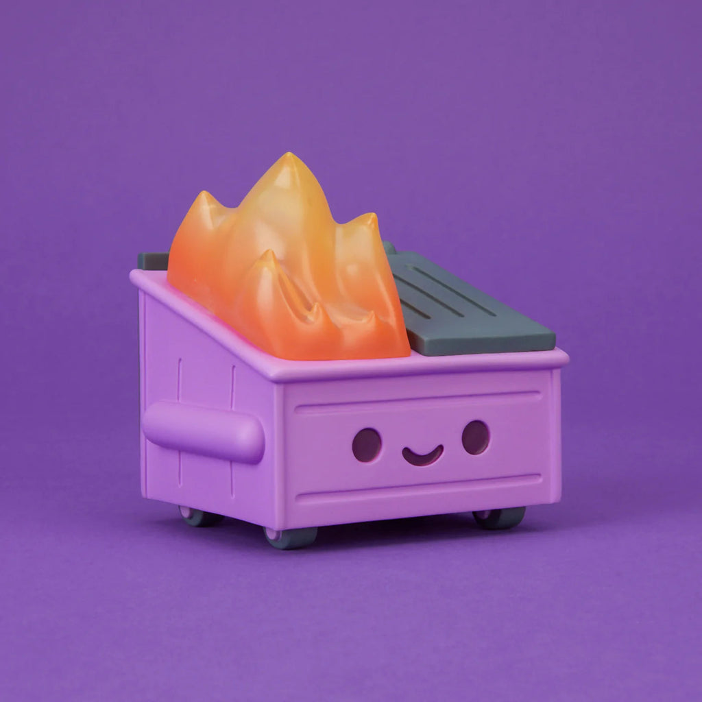 Dumpster Fire - Cough Syrup Purple Vinyl Figure - Www.Shopthatapp.ca