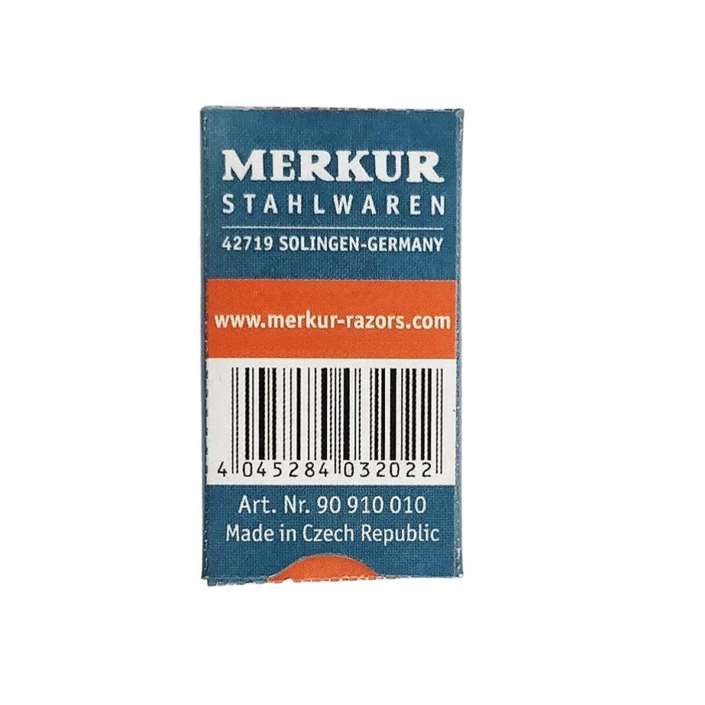 Merkur Double Edge Razor Blades - 10 Pack for a Superior Shaving Experience