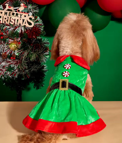 Christmas Dog Dress – Festive Holiday Dress for Dogs - Shopthatapp.ca
