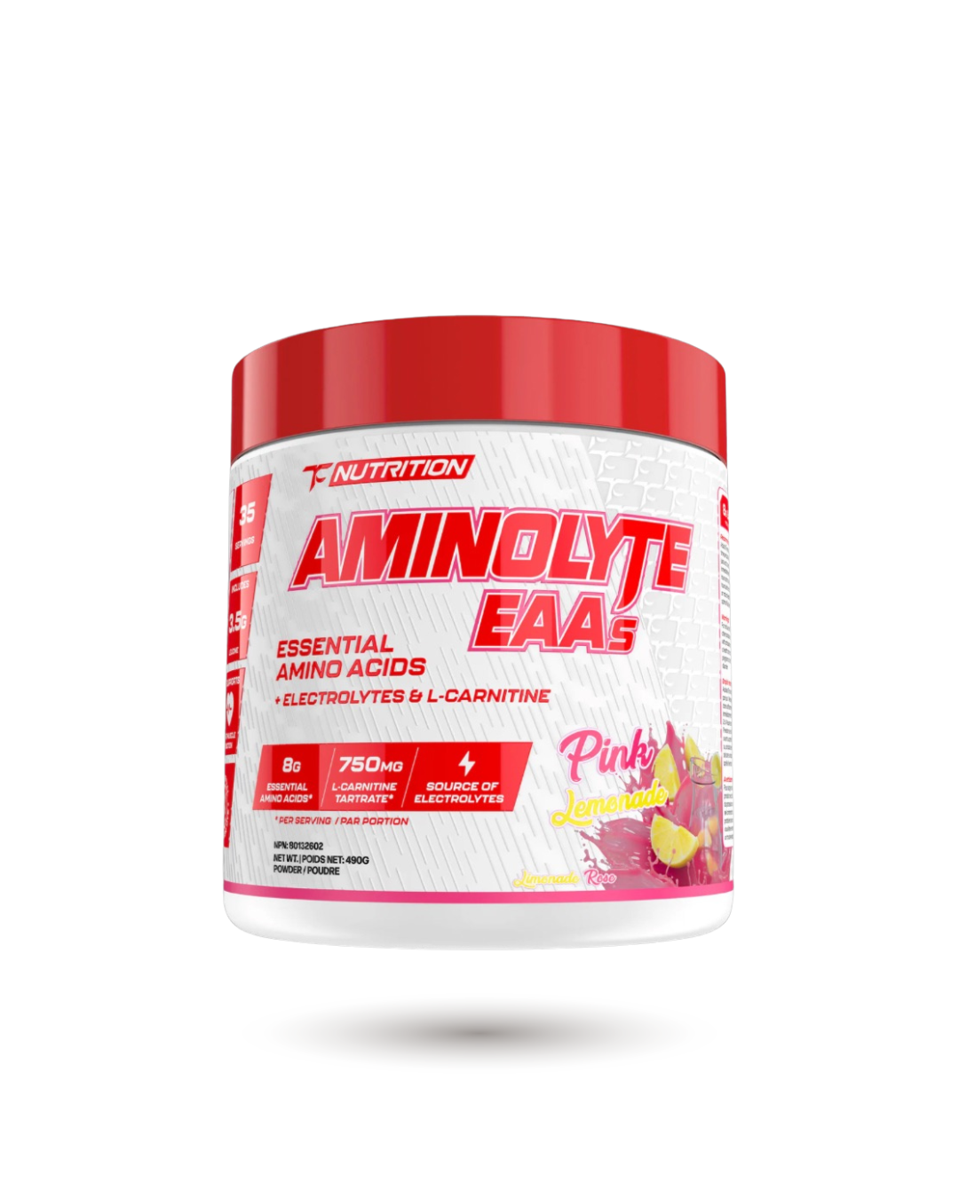 TC Nutrition Aminolyte EAAs + Electrolytes - Www.Shopthatapp.ca