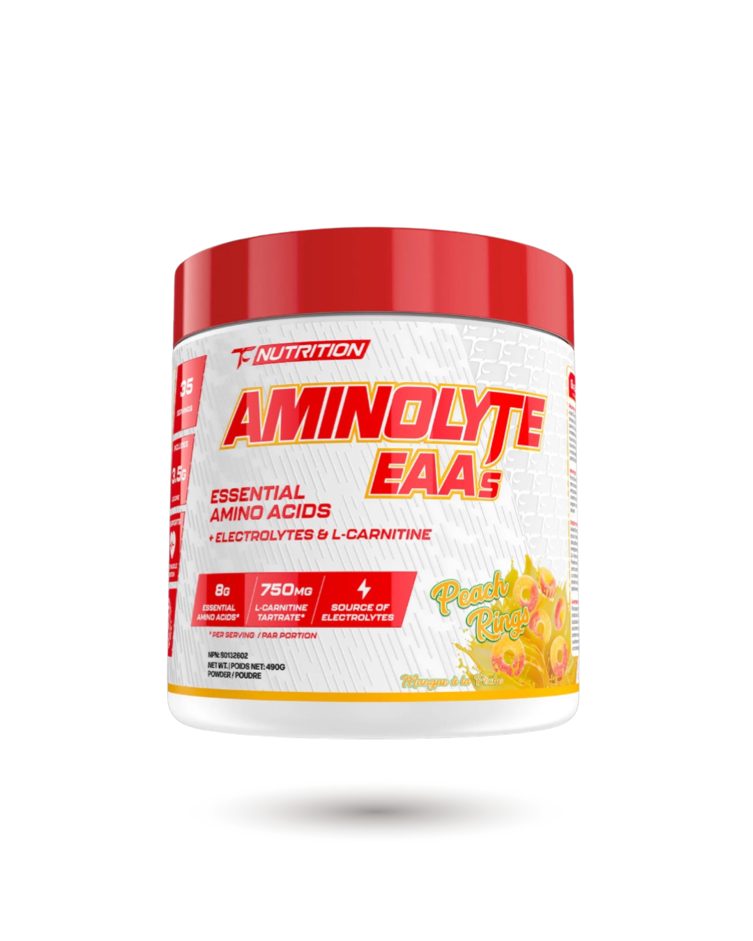 TC Nutrition Aminolyte EAAs + Electrolytes - Www.Shopthatapp.ca