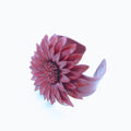 Leather Flower Cuff Bracelet - Handmade Floral Design in Genuine Leather - Shopthatapp.ca