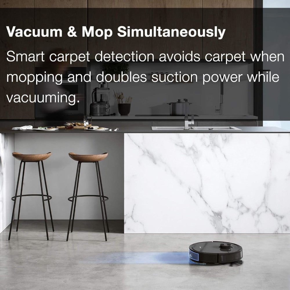 ECOVACS DEEBOT OZMO T8 Robot Vacuum & mop - Factory serviced with Home Essentials warranty - Shopthatapp.ca