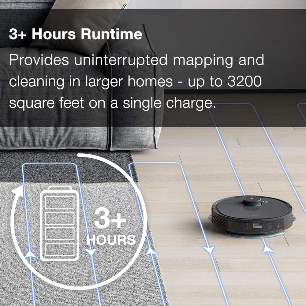 ECOVACS DEEBOT OZMO T8 Robot Vacuum & mop - Factory serviced with Home Essentials warranty - Shopthatapp.ca