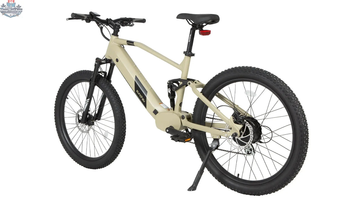 Electric bicycle from E-Vélo EUNORAU QUEBEC with a sleek frame and advanced features, designed for reliable urban commuting.