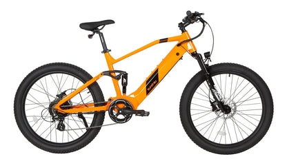 Electric bicycle from E-Vélo EUNORAU QUEBEC with sleek frame and handlebars, designed for urban commuting and outdoor riding.