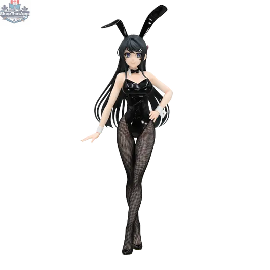 Hawk Collectibles BiCute Bunnies Mai Sakurajima anime figure with detailed bunny costume and vibrant colors, collectible for anime fans
