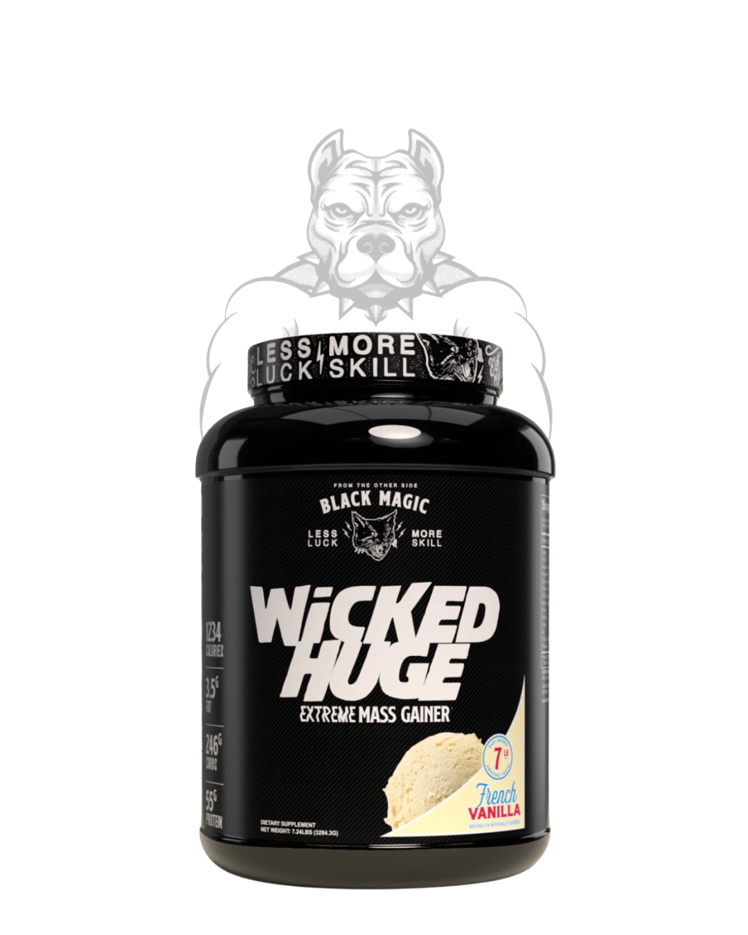 Black Magic Wicked Huge Extreme Mass Gainer Protein Powder - Www.Shopthatapp.ca