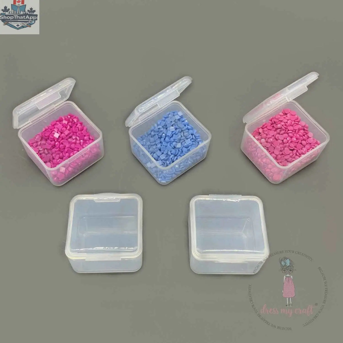 Ecstasy Crafts Dress My Craft Storage Box 15-in-1 versatile organizer with multiple compartments for craft supplies.