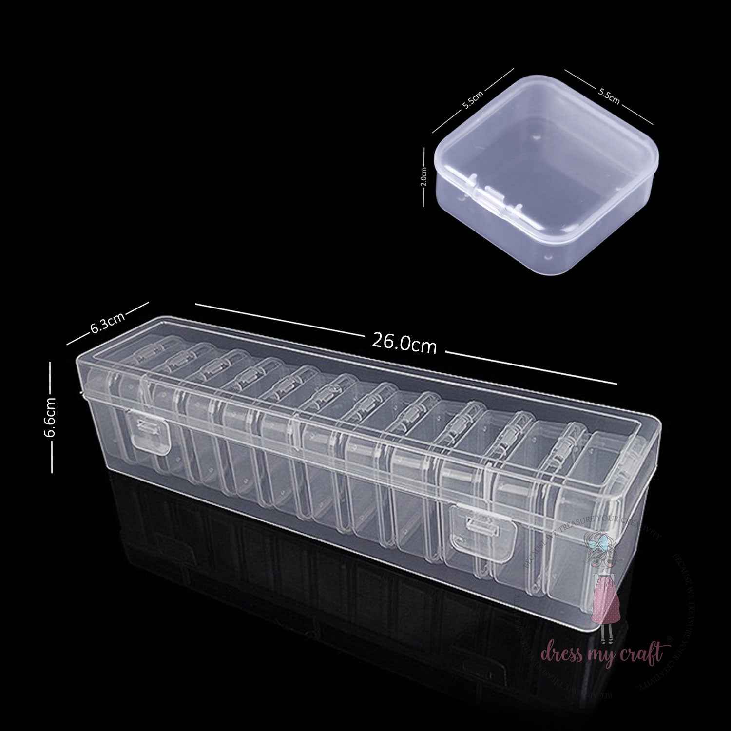 Dress My Craft - 12 in 1 Slimline Storage Box