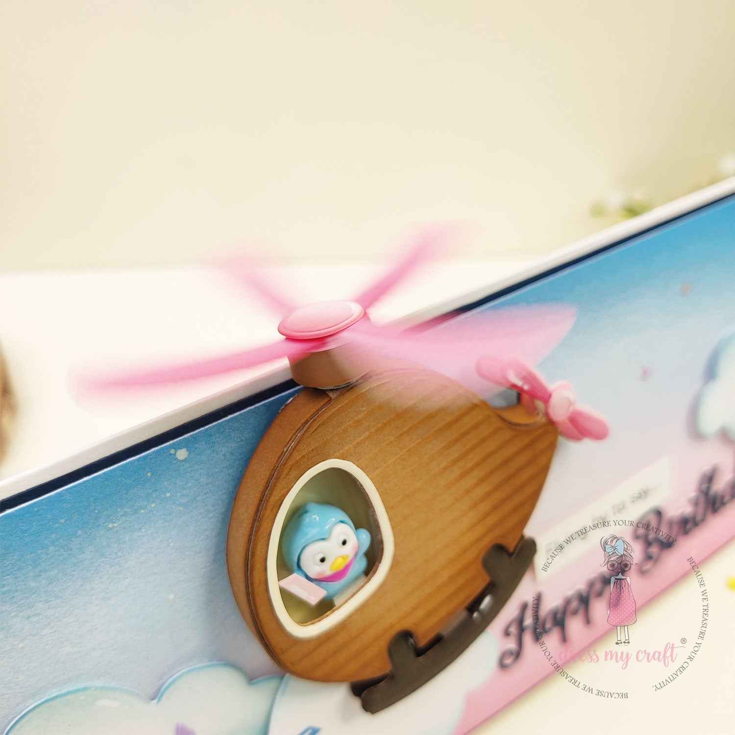 Dress My Craft - Transparent Spinners