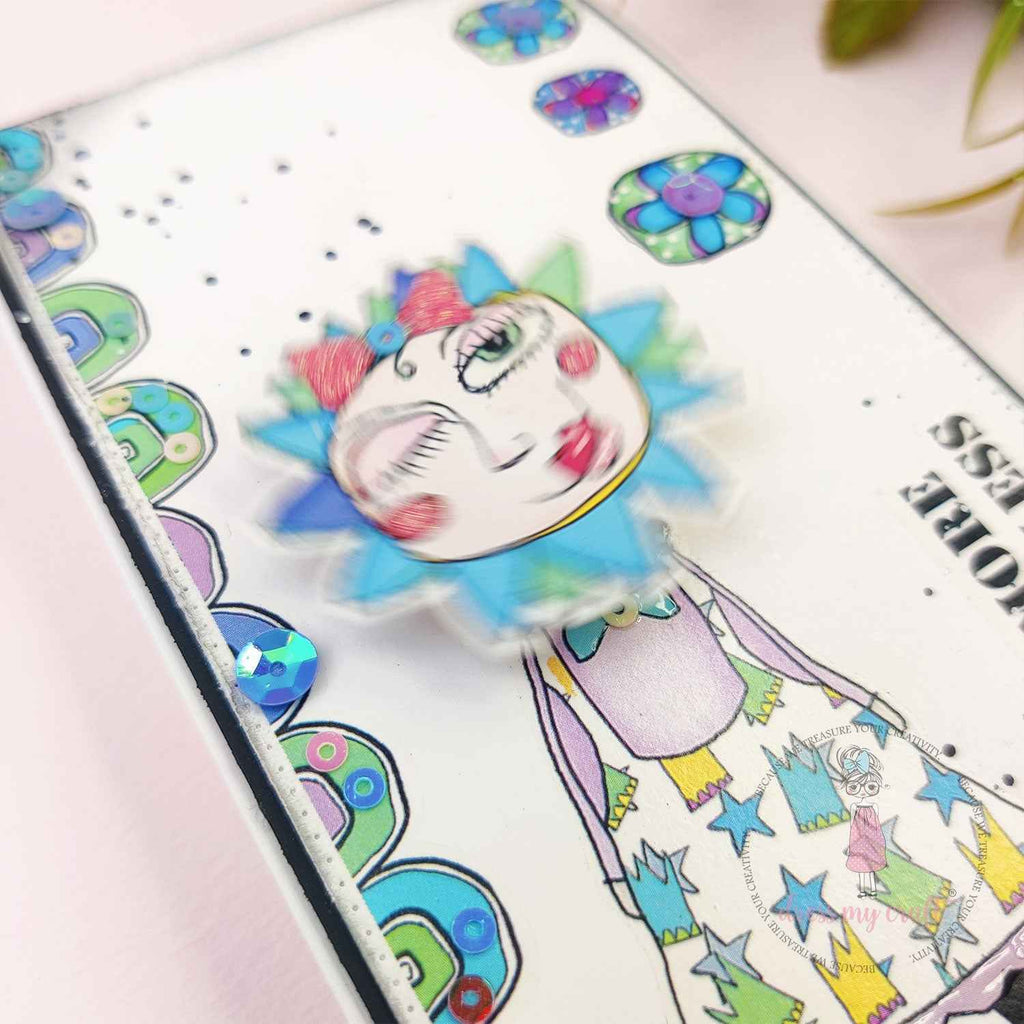 Dress My Craft - Transparent Spinners