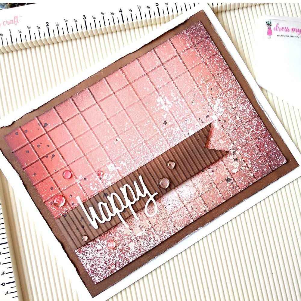 Dress My Craft - Multi Purpose Scoring Board 12 X 12