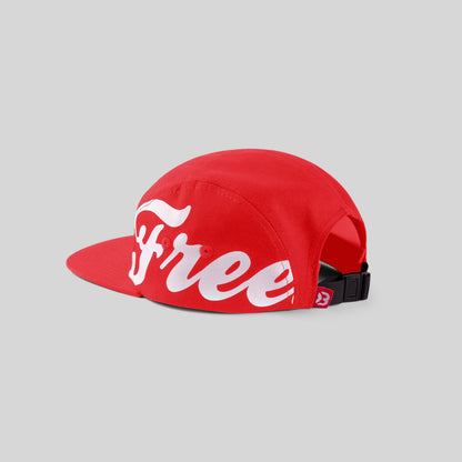 Freedom 83 Freedom 5-Panel Cotton Hat – Red-Headwear-www.Shopthatapp.ca-Freedom 83