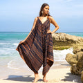 Romper in Orange Black Tie Dye - Must-Have Trendy Fashion Statement - Shopthatapp.ca
