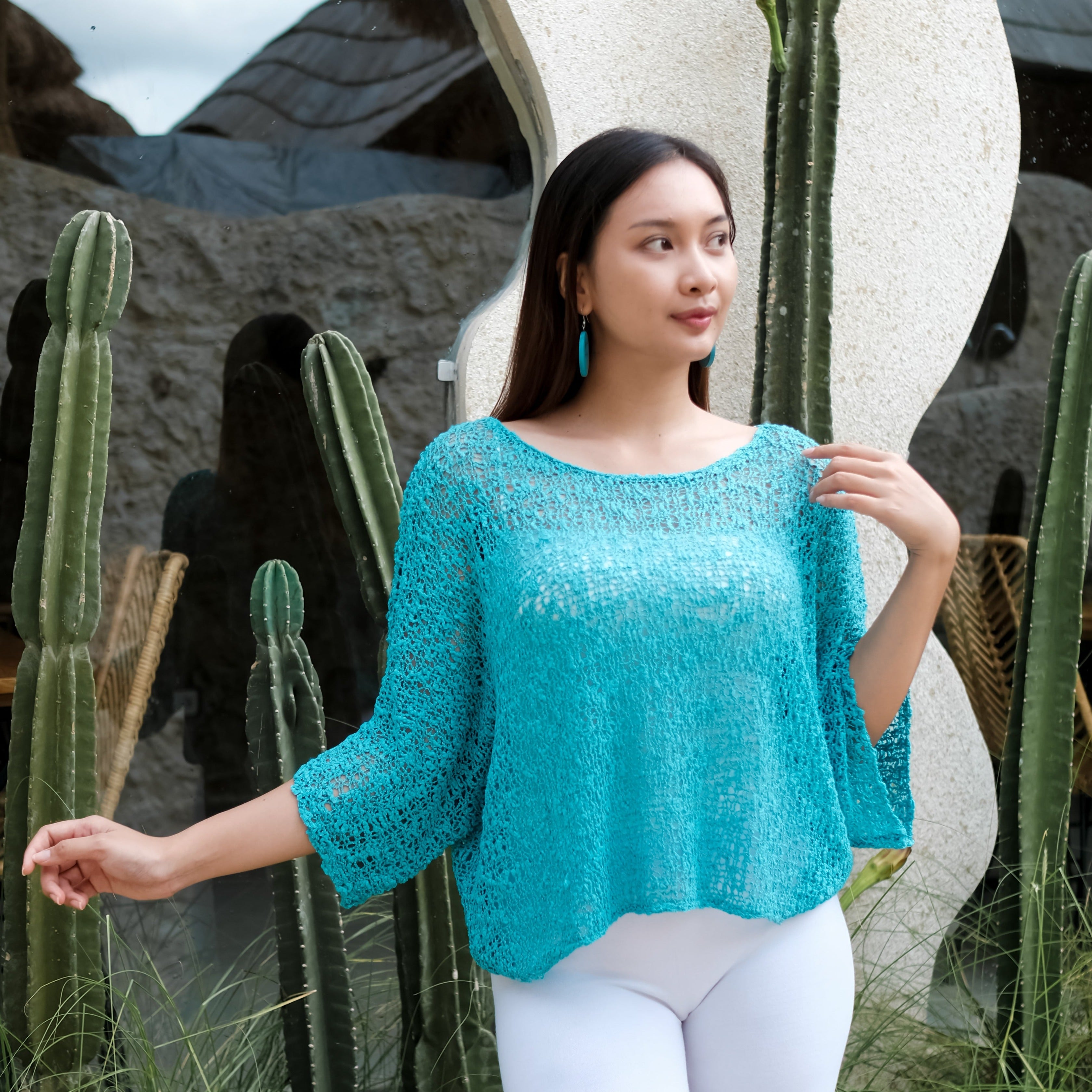 Short Sleeve Teal Top for Effortless Style and Comfort - Shopthatapp.ca