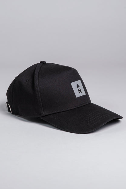 Water-Resistant Reflective Cap with "N" Logo - Shopthatapp.ca