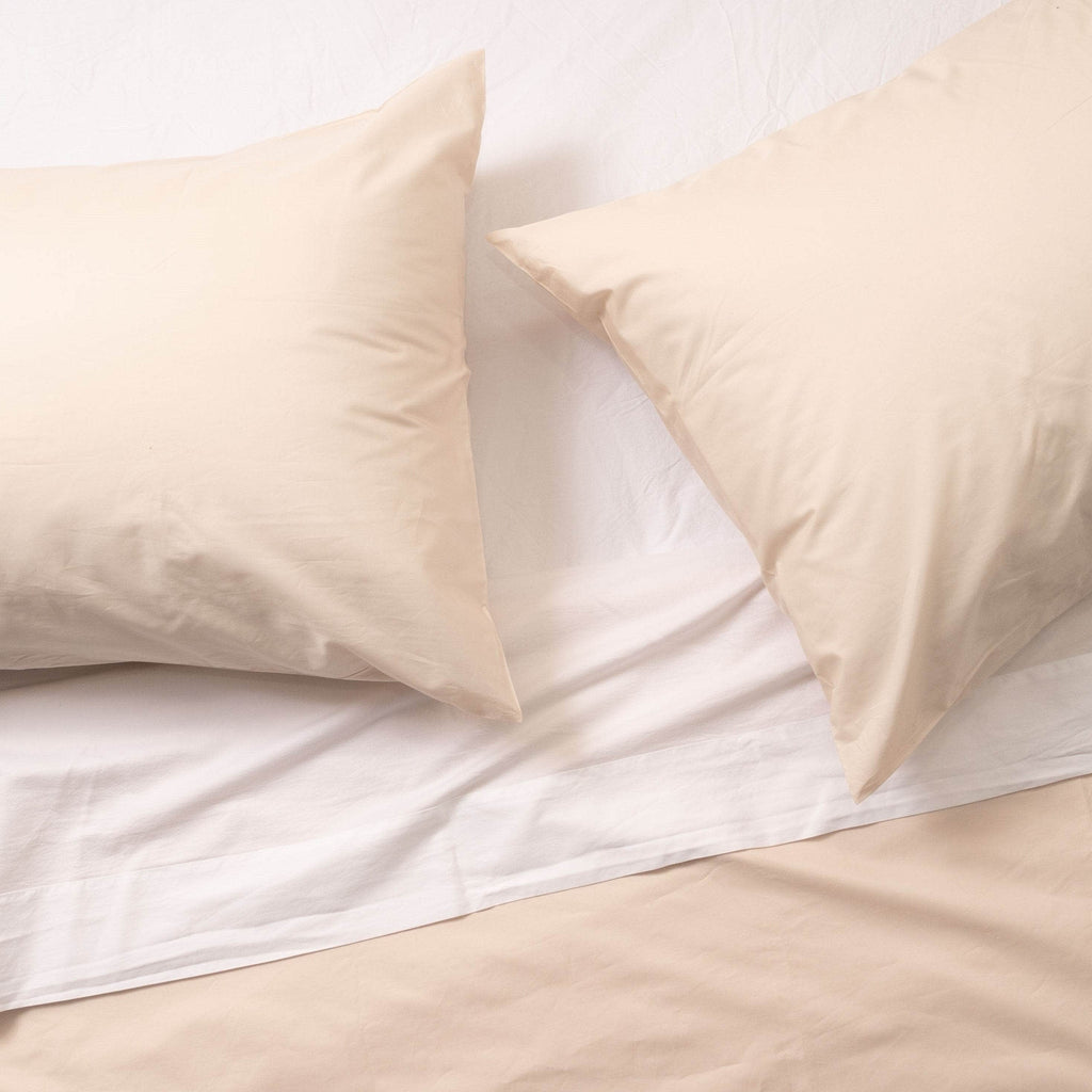Essential Organic Percale Duvet Cover Set & Pillowcase Collection - Shopthatapp.ca