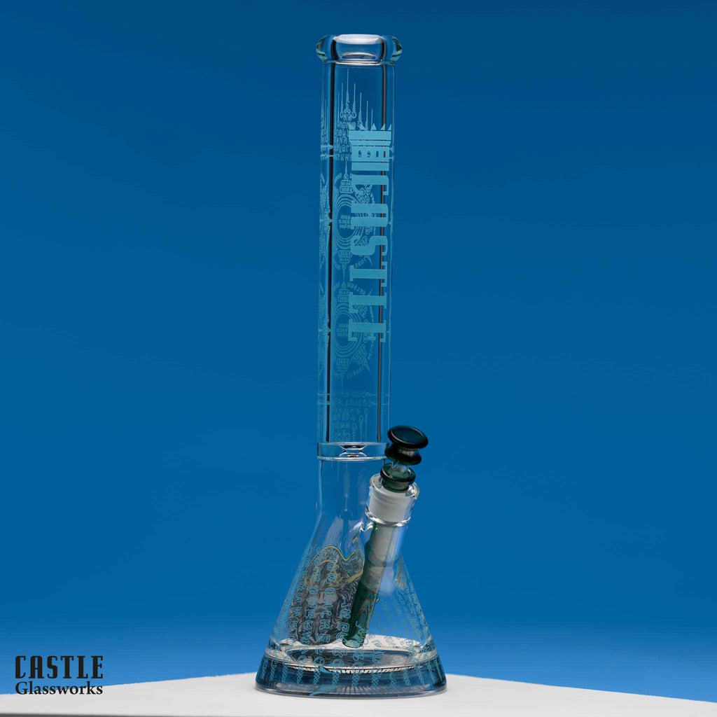 Viking (18") Durable Beaker Bong