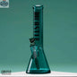 Castle Glassworks 14-inch beaker bong with 7mm heavy-duty electroplated glass, featuring a sturdy beaker shape and glass bowl.