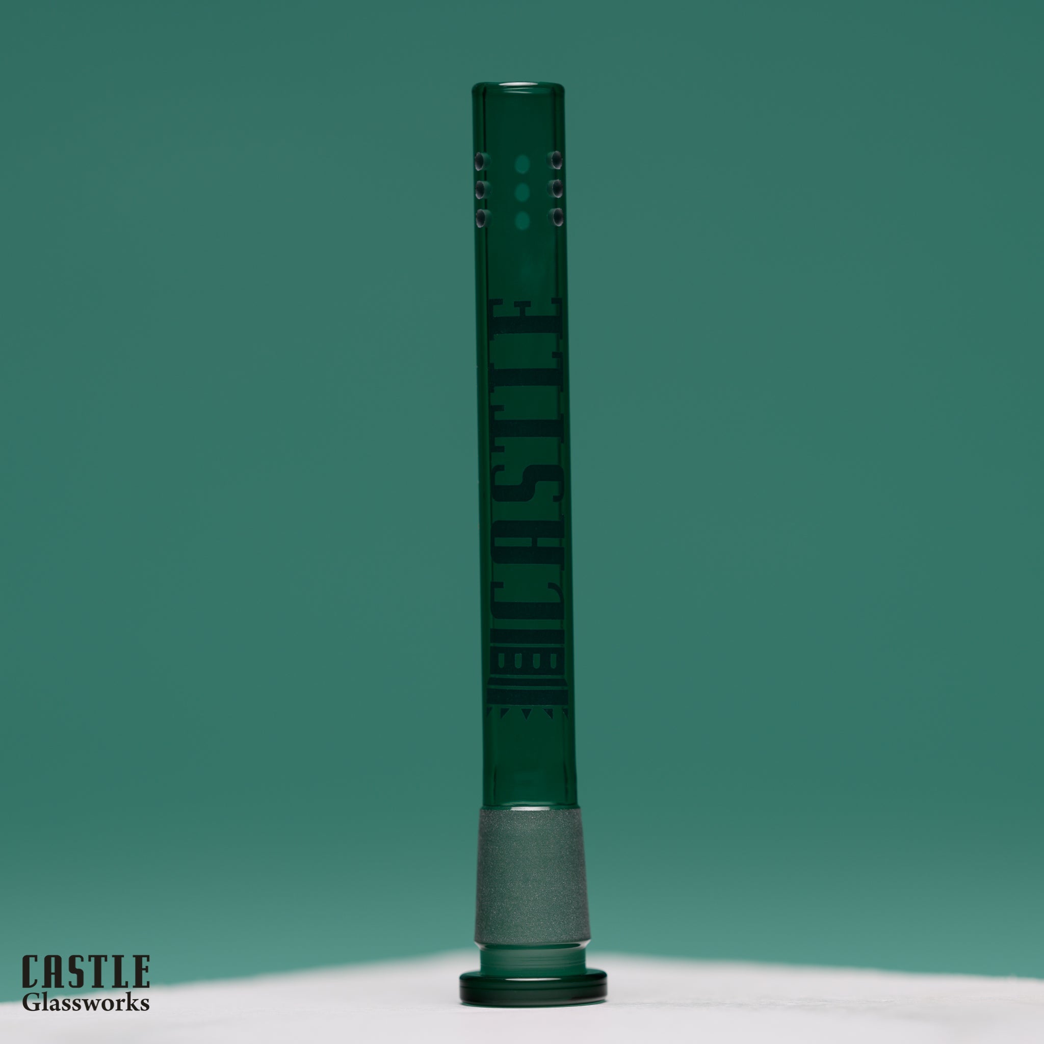 5.75" 9-Hole Replacement Downstem – Premium Borosilicate Glass - Shopthatapp.ca
