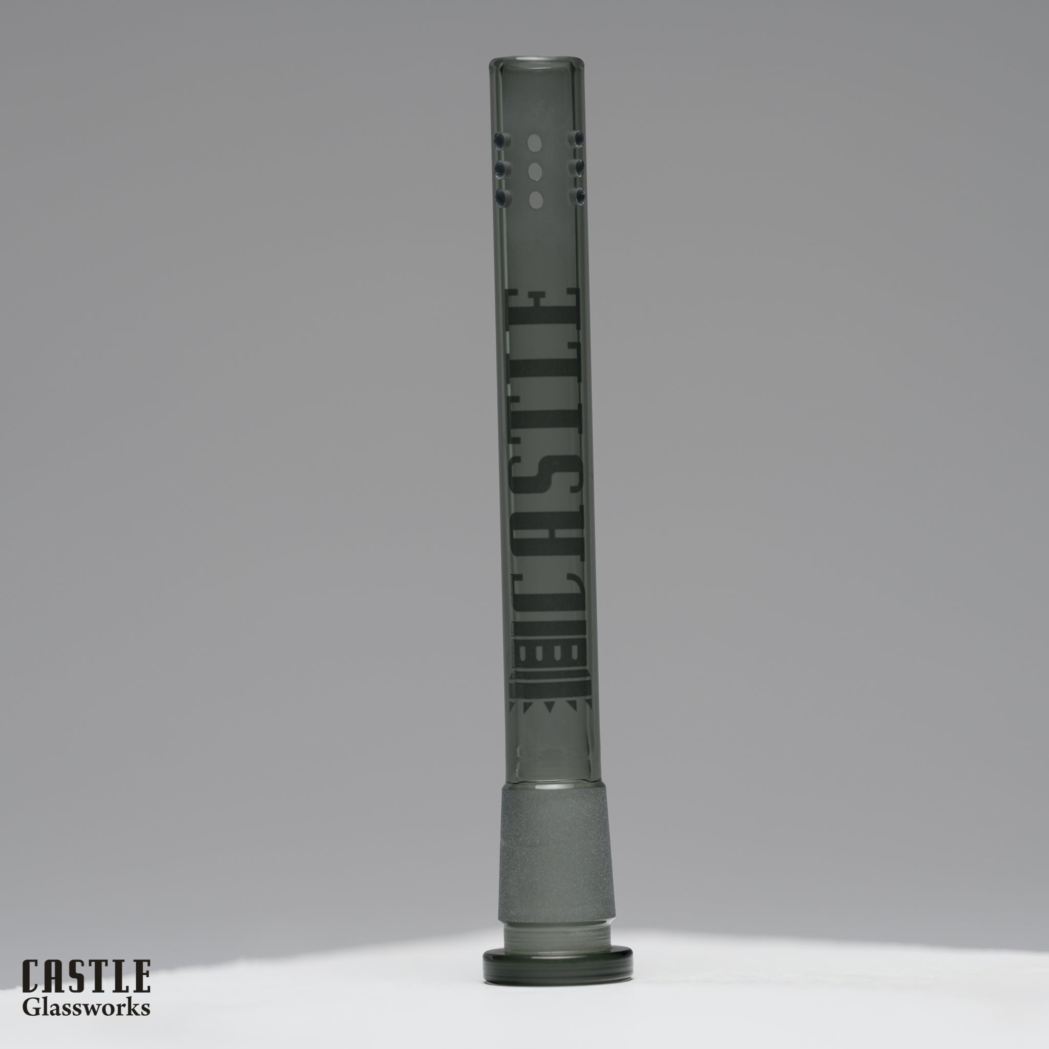 5.75" 9-Hole Replacement Downstem – Premium Borosilicate Glass - Shopthatapp.ca