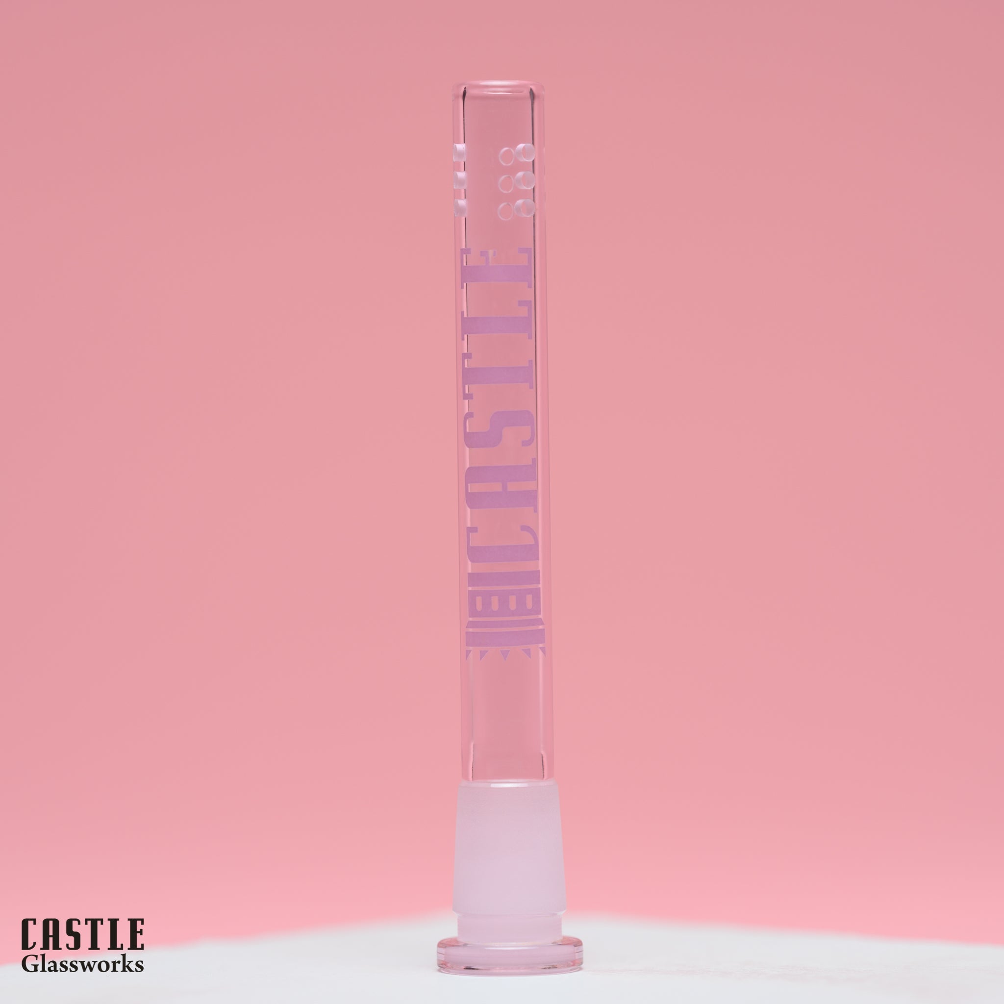 5.75" 9-Hole Replacement Downstem – Premium Borosilicate Glass - Shopthatapp.ca