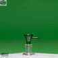 Castle Glassworks 14mm male bong bowl with stick tab design, high-quality glass, and secure fit for smoking accessories.