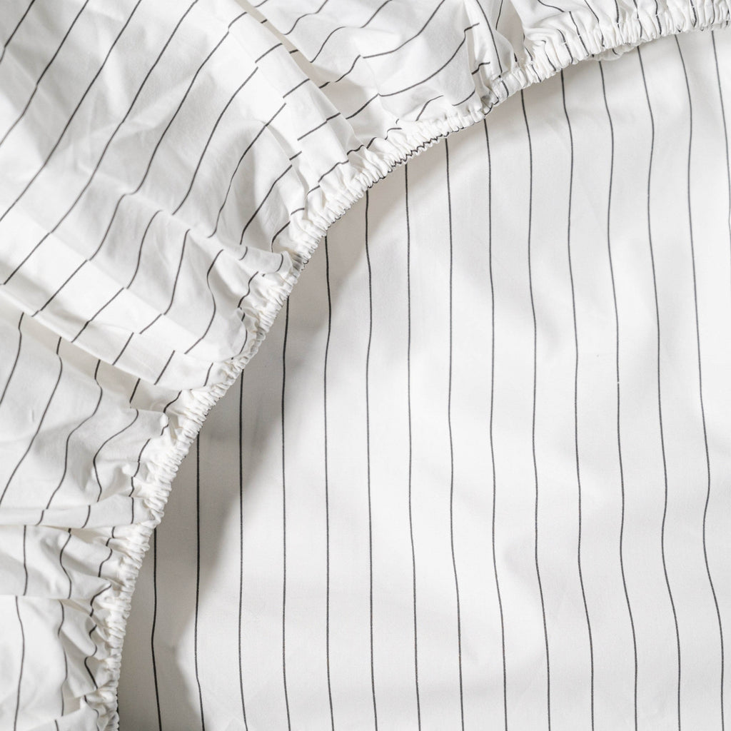 Essential Organic Percale Fitted Sheet for Ultimate Comfort and Sleep Quality - Shopthatapp.ca