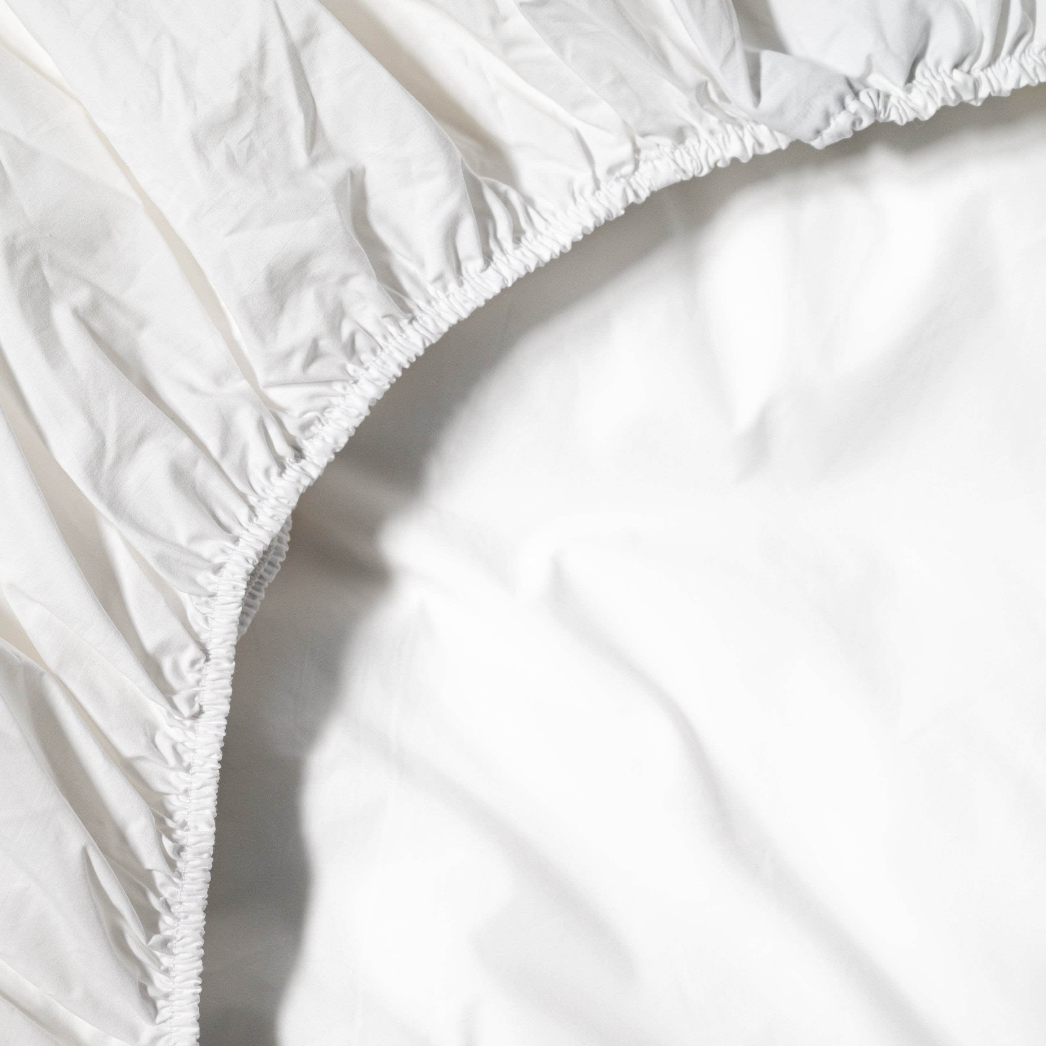 Essential Organic Percale Fitted Sheet for Ultimate Comfort and Sleep Quality - Shopthatapp.ca