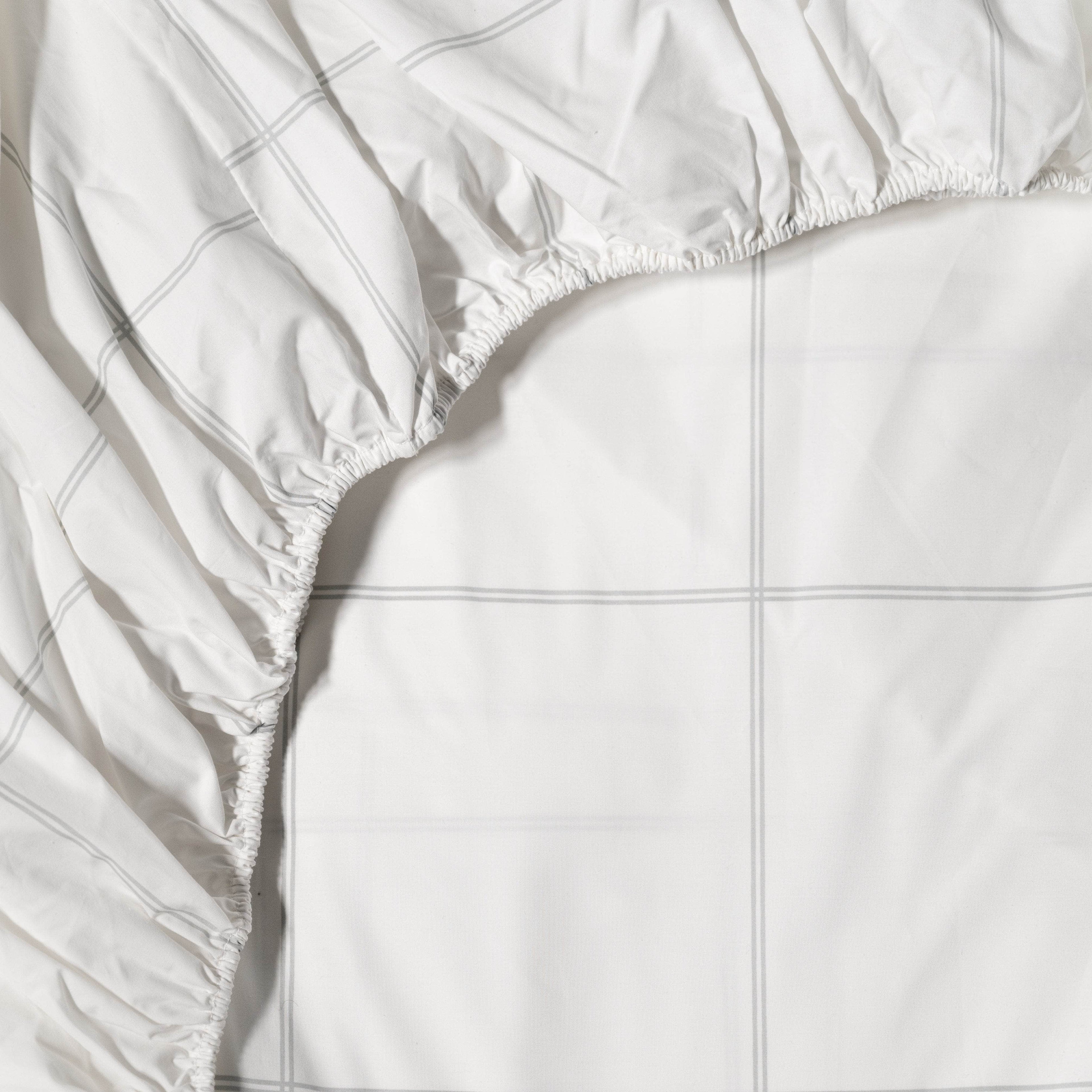 Essential Organic Percale Fitted Sheet for Ultimate Comfort and Sleep Quality - Shopthatapp.ca