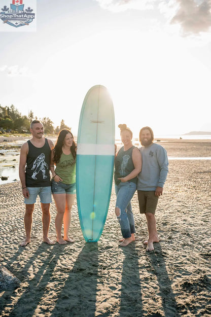 SASQUATCH- Mens Eco Tank - Heather Charcoal - Shopthatapp.ca