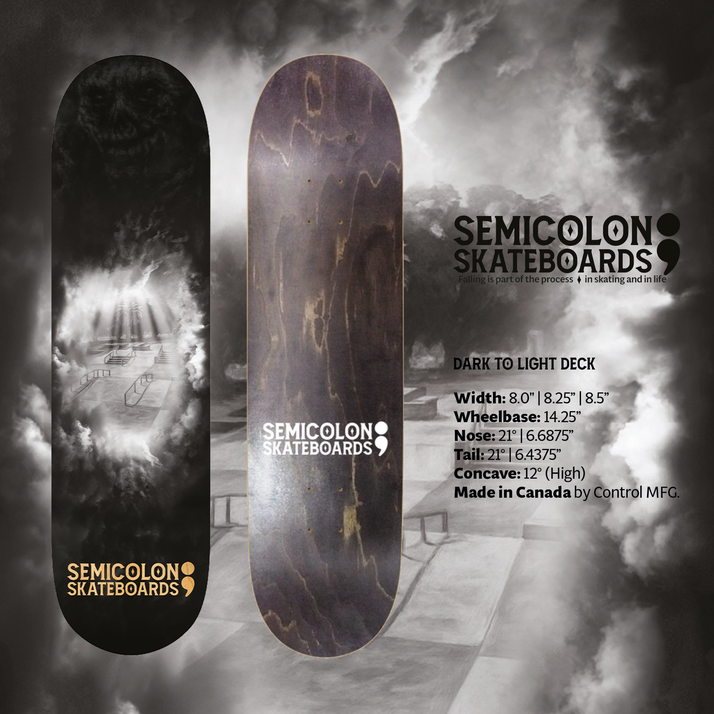 Dark to Light Deck - Www.Shopthatapp.ca