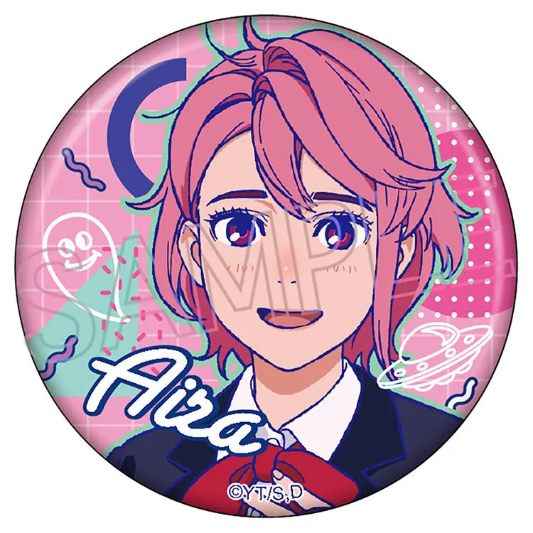Dandadan Anime Merch - Vivid Line Can Badge - Www.Shopthatapp.ca