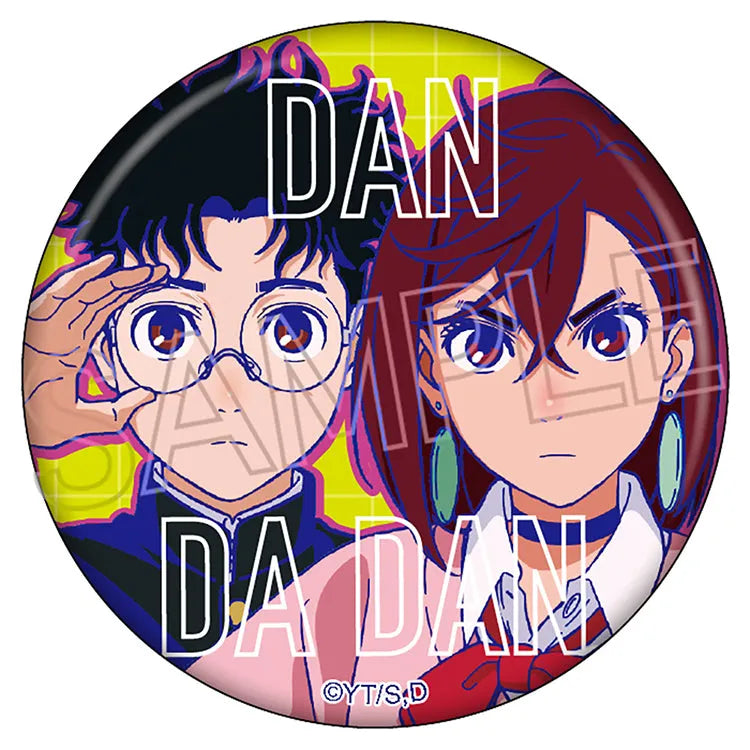 Dandadan Anime Merch - Vivid Line Can Badge - Www.Shopthatapp.ca