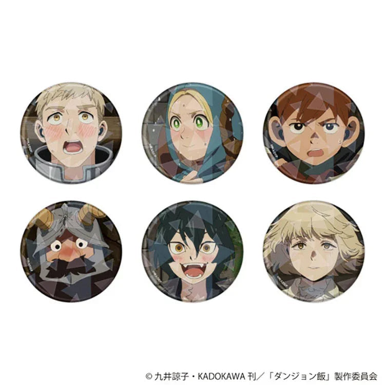 Delicious in Dungeon Anime Merch -  Hologram Can Badge Scene Photo Series 02 - Www.Shopthatapp.ca
