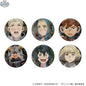 Hologram can badge featuring scene illustration from Delicious in Dungeon anime series, collectible Doki Doki Land merch.