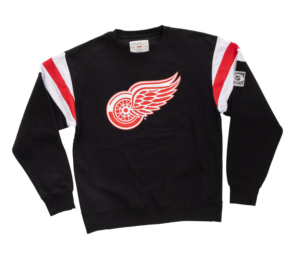 Detroit Red Wings Varsity Retro Style Crewneck Sweater - Shopthatapp.ca